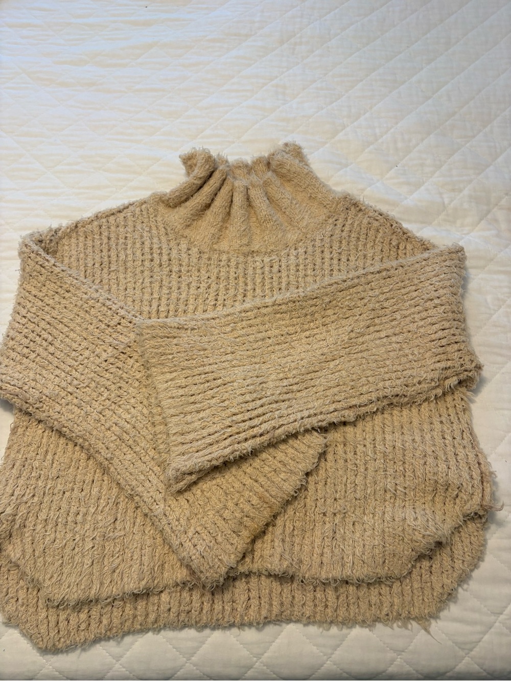 Free People Mock Neck Sweater